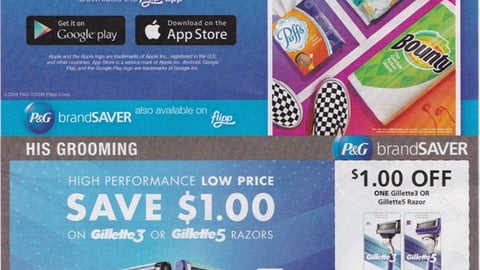 P&G 'Digital Coupons' FSI
